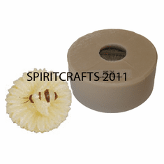 FLOATING SUNFLOWER WITH BEE CANDLE MOLD (2" x 1.5")