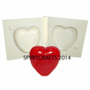 FRAMED HEART <br>CANDLE MOLD <br>(2.5" HT, 3.5 oz)