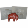 FREESTANDING<BR> BUFFALO / BISON <BR>CANDLE MOLD <BR>(3.75" HT)