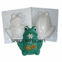 FROG PRINCE <BR>CANDLE MOLD <BR>(5.25" HT, 1 lb 4 oz)