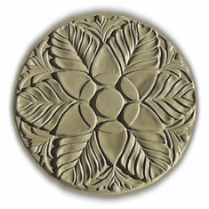 GARDEN BLOSSOM CONCRETE STEPPING STONE MOLD (15.5" DIA)