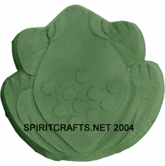 GARDEN FROG CONCRETE STEPPING STONE MOLD