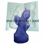 GHOST CANDLE MAKING MOLD (5.5" HT, 6 oz)
