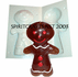 GINGERBREAD MAN<br> CANDLE MOLD<br> (8" HT, 1 lb 3 oz)