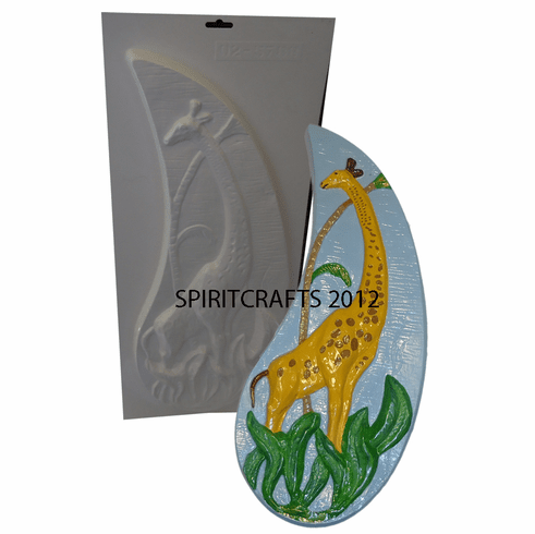GIRAFFE PLASTER CASTING MOLD (XL) (9" x 22")