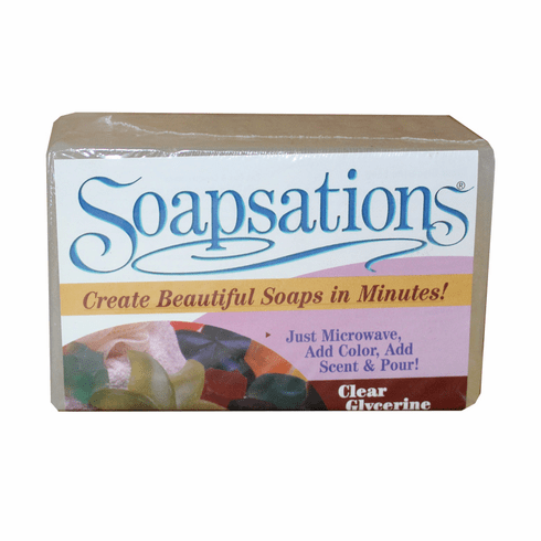 GLYCERIN SOAP BASE, 1 LB BLOCK