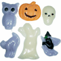 HALLOWEEN APPLIQUE / SOAP MOLDS, 6 ON 1