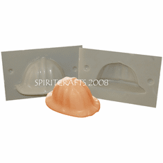 HARD HAT CANDLE / SOAP MOLD (1.75" x 3.25", 3 oz)