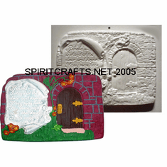 HEAVENS DOOR PLASTER MOLD (10.25" x 7.75")
