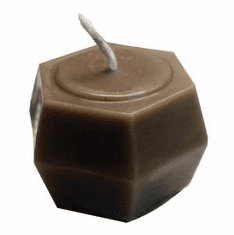 HEX BLOCK PILLAR POLYURETHANE CANDLE MOLD (2 1/8" x 1 5/8")