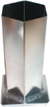 HEXAGON<BR>  CANDLE MOLDS
