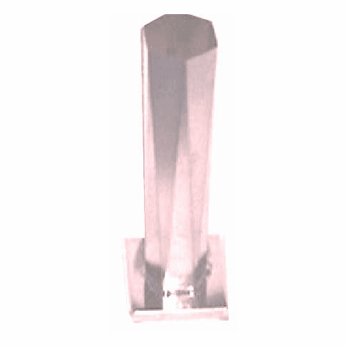 HEXAGON OBLIQUE MOLD, 2 1/8" x 3.5" x 12.5" (2 lb 12 oz)