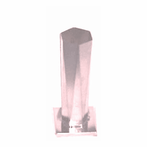 HEXAGON OBLIQUE MOLD, 2.5" x 3" x 9.5" ( 1 lb  9 oz)