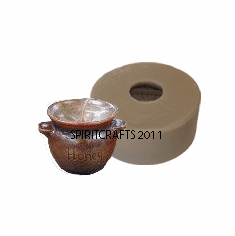 HONEY POT POLYURETHANE CANDLE MOLD (3.25" HT, 5.5 oz)