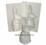 JACKRABBIT<BR>CANDLE MAKING MOLD<BR> (5.75" HT, 8 oz)
