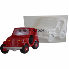JEEP PLASTER CASTING MOLD (15" x 10")
