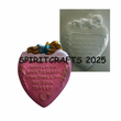 KID'S BEDTIME PRAYER <BR> PLASTER MOLD<BR> (5.75" x 7")