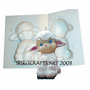 LAMB CANDLE MAKING MOLD (4.75" HT, 8 oz)