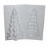 LARGE CHRISTMAS<br> TREE CANDLE MOLD<br> (7" HT, 13 oz)
