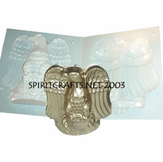 LARGE EAGLE CANDLE <br> MAKING MOLD<br>  (9.5" HT, 2 lb)