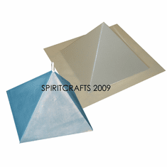LARGE PYRAMID </br>CANDLE MOLD</br> (1 PIECE, 3.5" HT)
