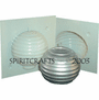 LAYERED BALL<br>  CANDLE MOLD <br> (3.25" DIA, 10 oz)