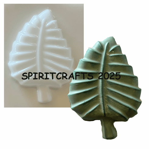 LEAF SOAP MOLD <BR> SINGLE WELL 