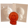 LEO LION<BR>CANDLE MAKING MOLD<BR> (3" HT, 5 oz)