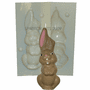 LIL RABBIT <BR>CANDLE MAKING MOLD<BR> (4.75" HT, 3 oz)