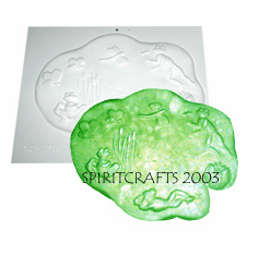 LILLY PAD STEPPING STONE MOLD (15 1/2" x 13")