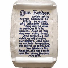 LORD'S PRAYER PLAQUE MOLD