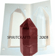 MEDIUM CRYSTAL CANDLE MAKING MOLD (6" HT, 11 oz)