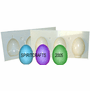 MEDIUM EGGS CANDLE MOLD, 3 ON 1 (2.25" HT, 2 oz)