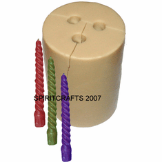 MINI SPIRAL TAPER POLYURETHANE MOLD (3 ON 1)