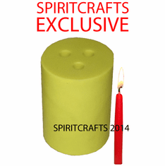 MINI TAPER POLYURETHANE CANDLE MOLD, 3 ON 1