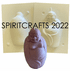 MODERN BUDDHA <BR>CANDLE MOLD (4" HT)
