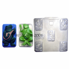 MUSICAL FROGS (TWO STYLES) SOAP MOLD