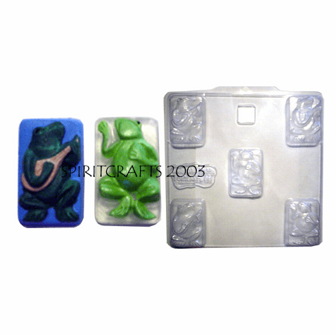 MUSICAL FROGS (TWO STYLES) SOAP MOLD