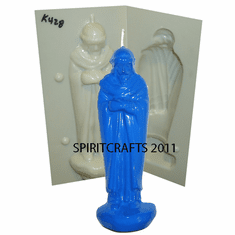 NATIVITY WISEMAN #2 CANDLE MOLD (7.5" HT, 7 oz)