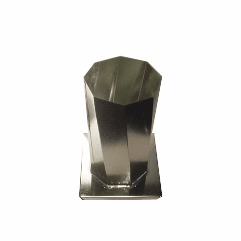 OCTAGON SPIRAL CANDLE MOLD, 2.75" x 6.5" (1 lb 4 oz)