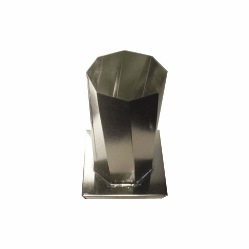 OCTAGON SPIRAL CANDLE MOLD, 2.75" x 7.5" (1 lb 6 oz)