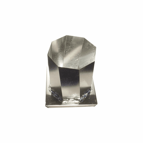 OCTAGON SPIRAL CANDLE MOLD, 4.75" x 5.75" (2 lb 10 oz)