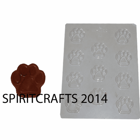 PAWPRINT CANDY / CHOCOLATE MOLD (11 WELL)
