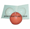 PEACH CANDLE MOLD (2.5", 6 oz)