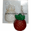 PINEAPPLE CANDLE MAKING MOLD (3.25" HT, 5 oz)