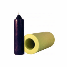 PLANTATION TAPER POLYURETHANE CANDLE MOLD (6.5" HT)