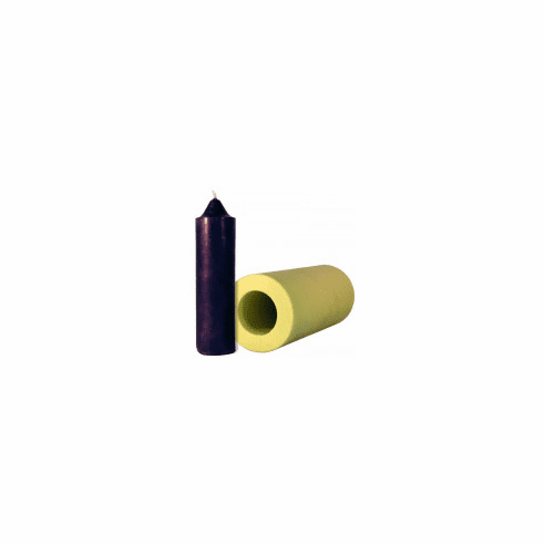 PLANTATION TAPER POLYURETHANE CANDLE MOLD (6.5" HT)