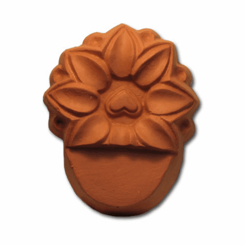 PLANTER FEET CONCRETE MOLD, HEART BLOSSOM (4" LENGTH)