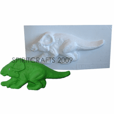 PROTOCERATOPS DINOSAUR PLASTER MOLD (9" x 4")