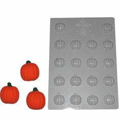 PUMPKIN CANDLE MAKING EMBED / CANDLE MOLD (18 WELL)